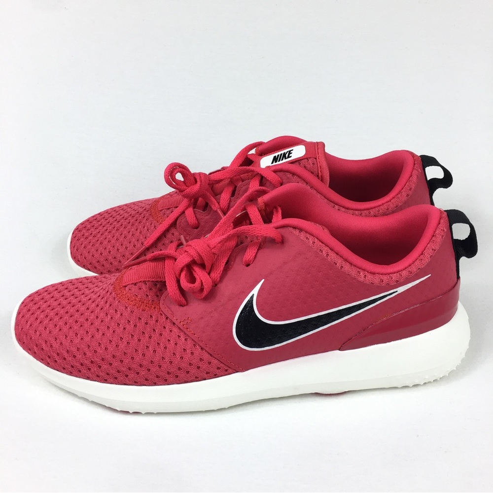 Nike Roshe G Spikeless Golf Shoes Fusion Red Women's Size 8.5 New No Box